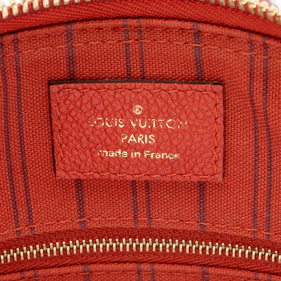 Louis Vuitton Monogram Empreinte Speedy Bandouliere 25 Satchel (SHF-16657)