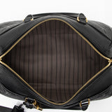 Louis Vuitton Monogram Empreinte Speedy Bandouliere 30 NM Satchel (SHF-UzN7iO)
