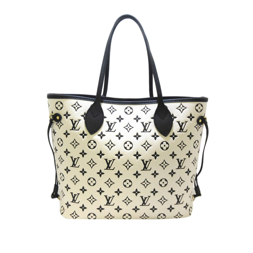 Louis Vuitton Monogram Empreinte Spring In The City Neverfull MM (SHG-7br1QA)
