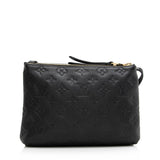 Louis Vuitton Monogram Empreinte Twinset Shoulder Bag (SHF-21462)