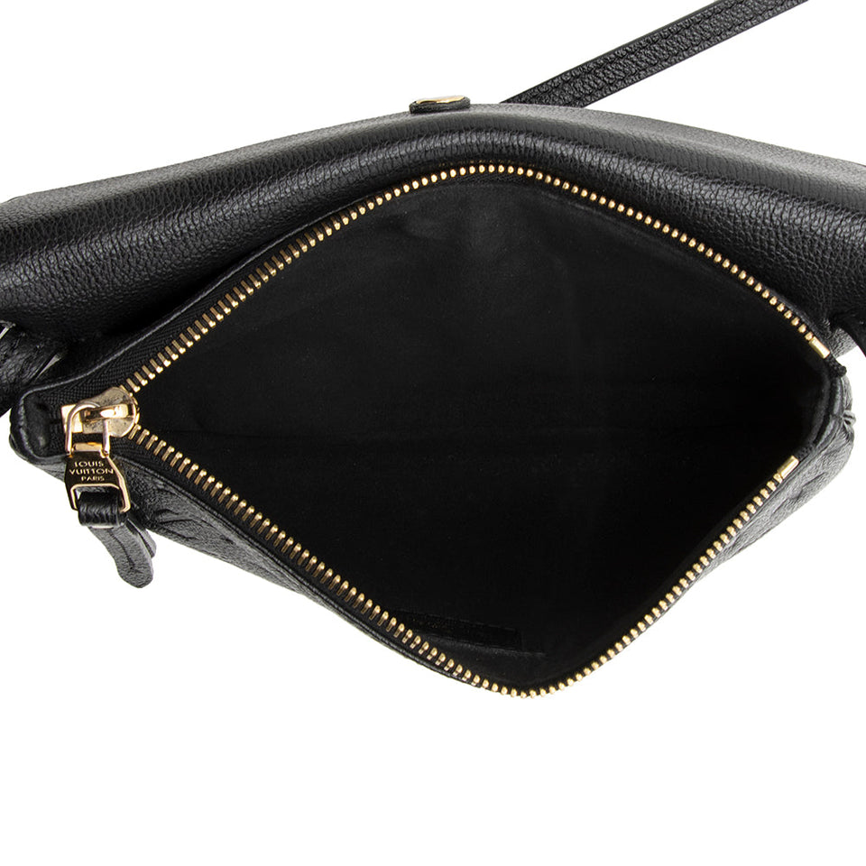 Louis Vuitton Monogram Empreinte Twinset Shoulder Bag (SHF-21462)