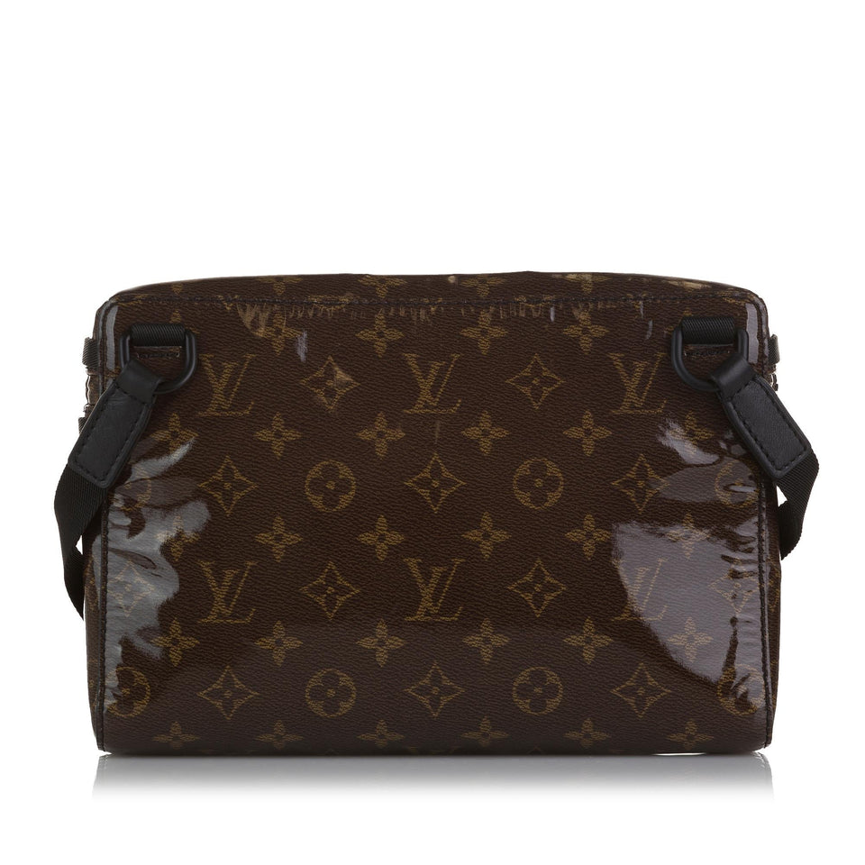 Louis Vuitton Monogram Glaze Messenger PM (SHG-37006)
