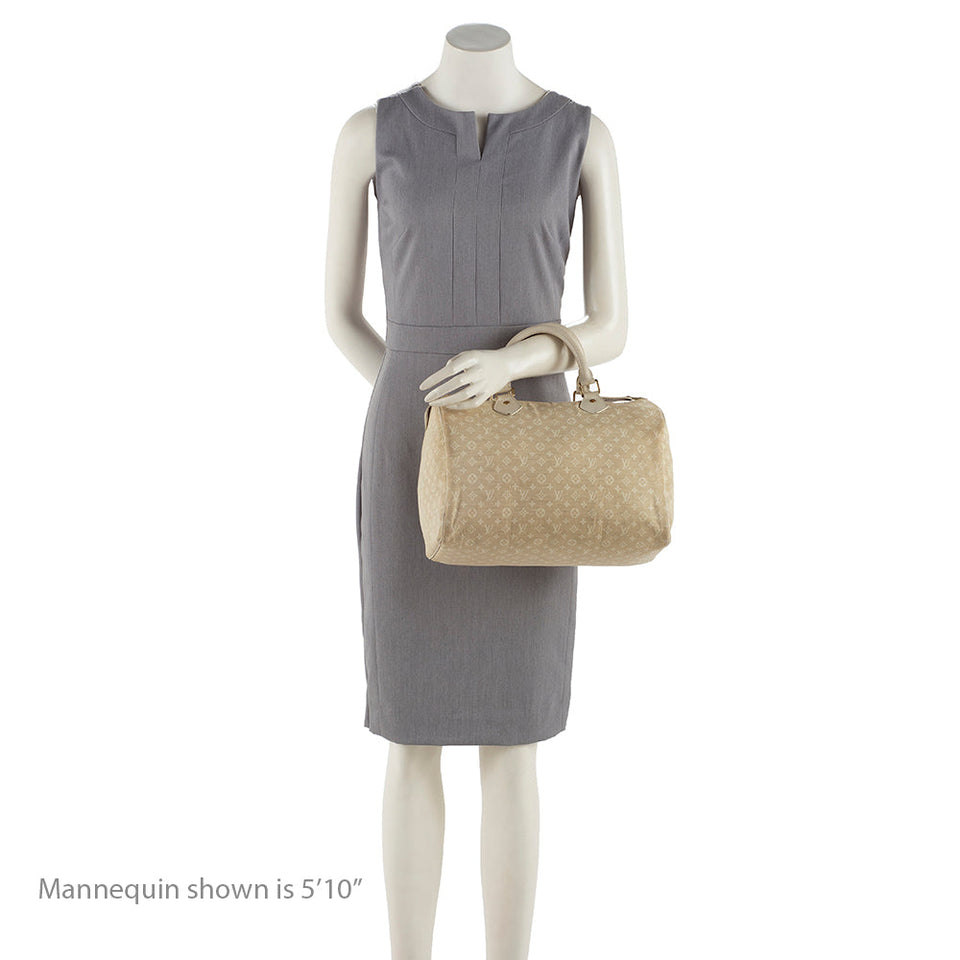 Louis Vuitton Monogram Idylle Speedy 30 Satchel (SHF-15704)