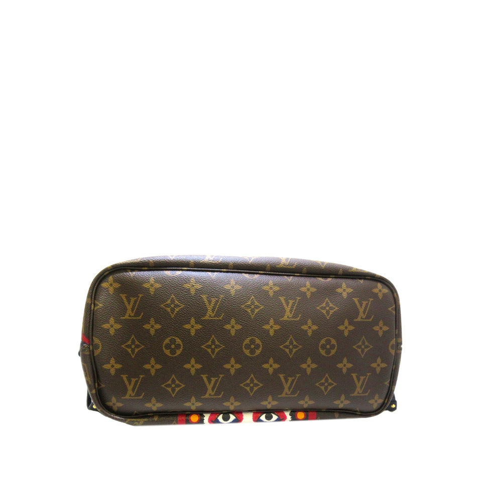 Louis Vuitton Monogram Kabuki Neverfull MM (SHG-37817)