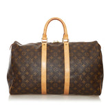 Louis Vuitton Monogram Keepall 45 (SHG-34287)