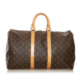 Louis Vuitton Monogram Keepall 45 (SHG-34287)