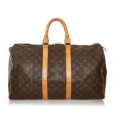 Louis Vuitton Monogram Keepall 45 (SHG-34931)