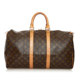 Louis Vuitton Monogram Keepall 45 (SHG-35199)