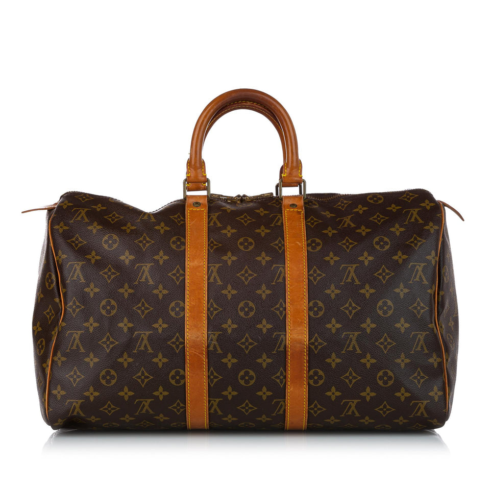 Louis Vuitton Monogram Keepall 45 (SHG-36621)