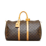 Louis Vuitton Monogram Keepall 45 (SHG-8YkkSc)