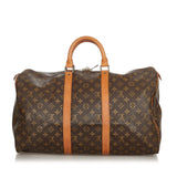 Louis Vuitton Monogram Keepall 50 (SHG-24482)