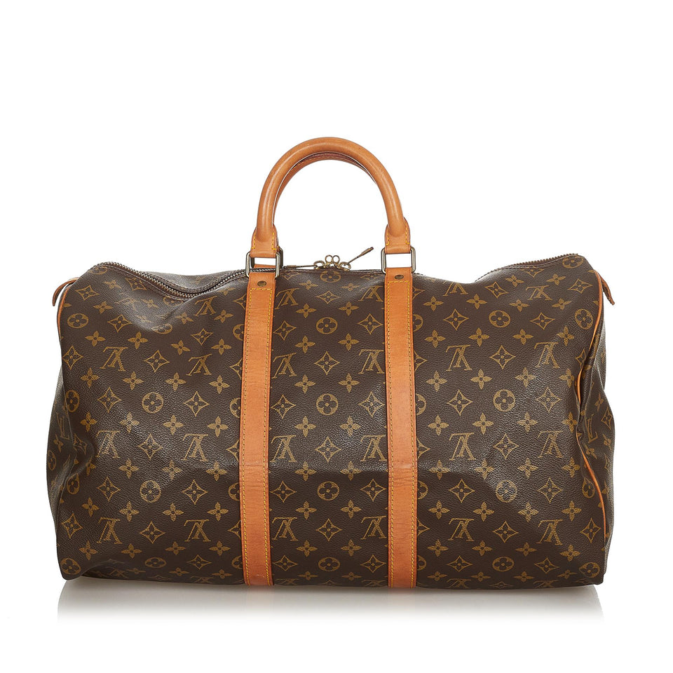 Louis Vuitton Monogram Keepall 50 (SHG-31928)