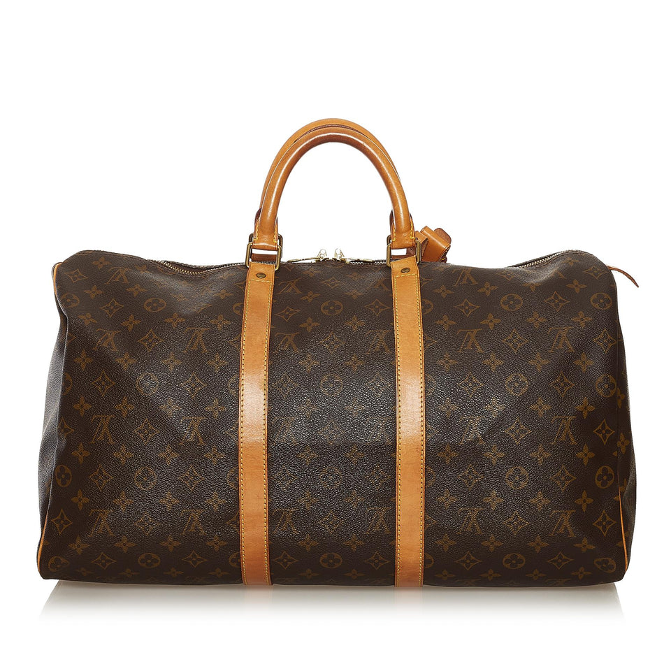 Louis Vuitton Monogram Keepall 50 (SHG-36324)