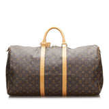 Louis Vuitton Monogram Keepall 55 (SHG-35255)