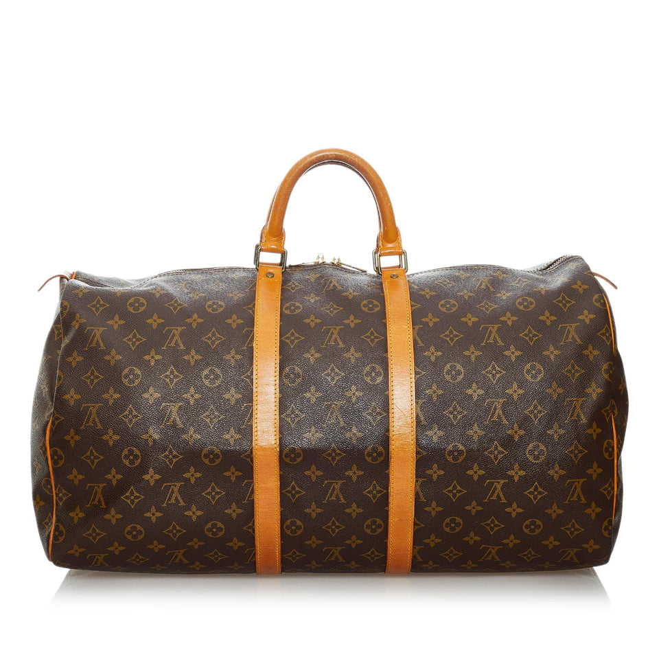 Louis Vuitton Monogram Keepall 55 (SHG-36328)