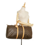 Louis Vuitton Monogram Keepall 55 (SHG-37080)
