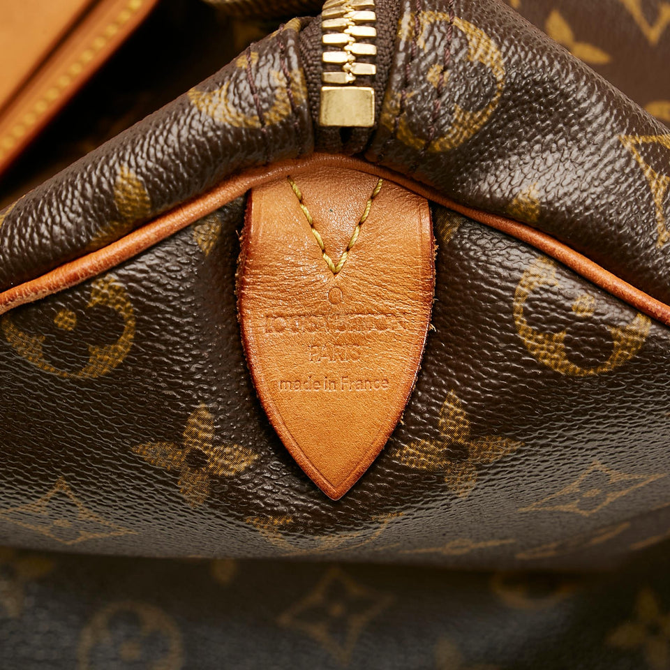 Louis Vuitton Monogram Keepall 55 (SHG-37159)