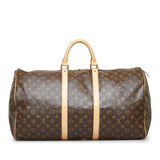 Louis Vuitton Monogram Keepall 55 (SHG-iZGhVz)