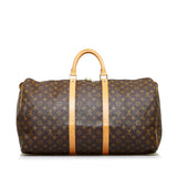 Louis Vuitton Monogram Keepall 55 (SHG-1jq9Mi)