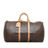 Louis Vuitton Monogram Keepall 55 (SHG-dHesyU)