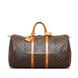 Louis Vuitton Monogram Keepall 55 (SHG-VNs5zc)
