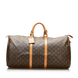Louis Vuitton Monogram Keepall 60 (SHG-35580)