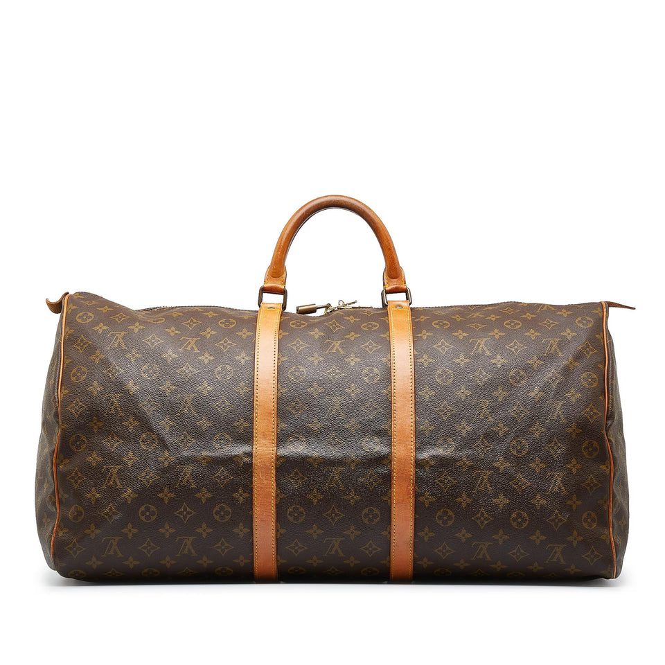 Louis Vuitton Monogram Keepall 60 (SHG-FoofFX)