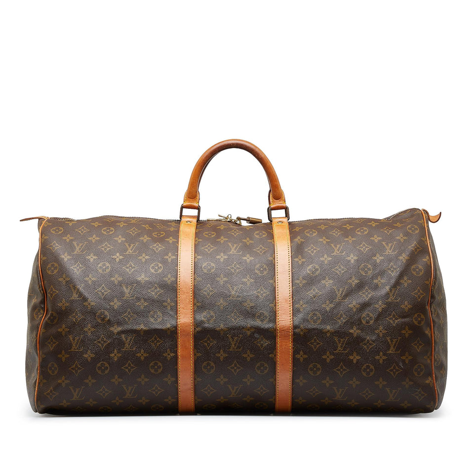 Louis Vuitton Monogram Keepall 60 (SHG-FoofFX)