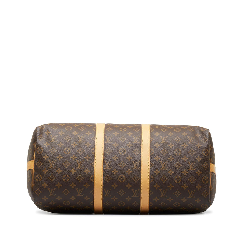 Louis Vuitton Monogram Keepall Bandouliere 50 (SHG-cg46wb)