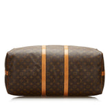Louis Vuitton Monogram Keepall Bandouliere 55 (SHG-35915)