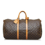 Louis Vuitton Monogram Keepall Bandouliere 55 (SHG-rXqYWS)