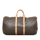 Louis Vuitton Monogram Keepall Bandouliere 55 (SHG-SAmJct)