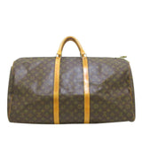 Louis Vuitton Monogram Keepall Bandouliere 60 (SHG-35996)