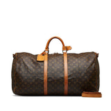 Louis Vuitton Monogram Keepall Bandouliere 60 (SHG-5VA39a)