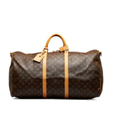 Louis Vuitton Monogram Keepall Bandouliere 60 (SHG-w8NTCI)