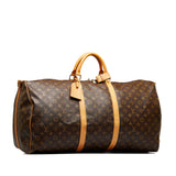 Louis Vuitton Monogram Keepall Bandouliere 60 (SHG-w8NTCI)