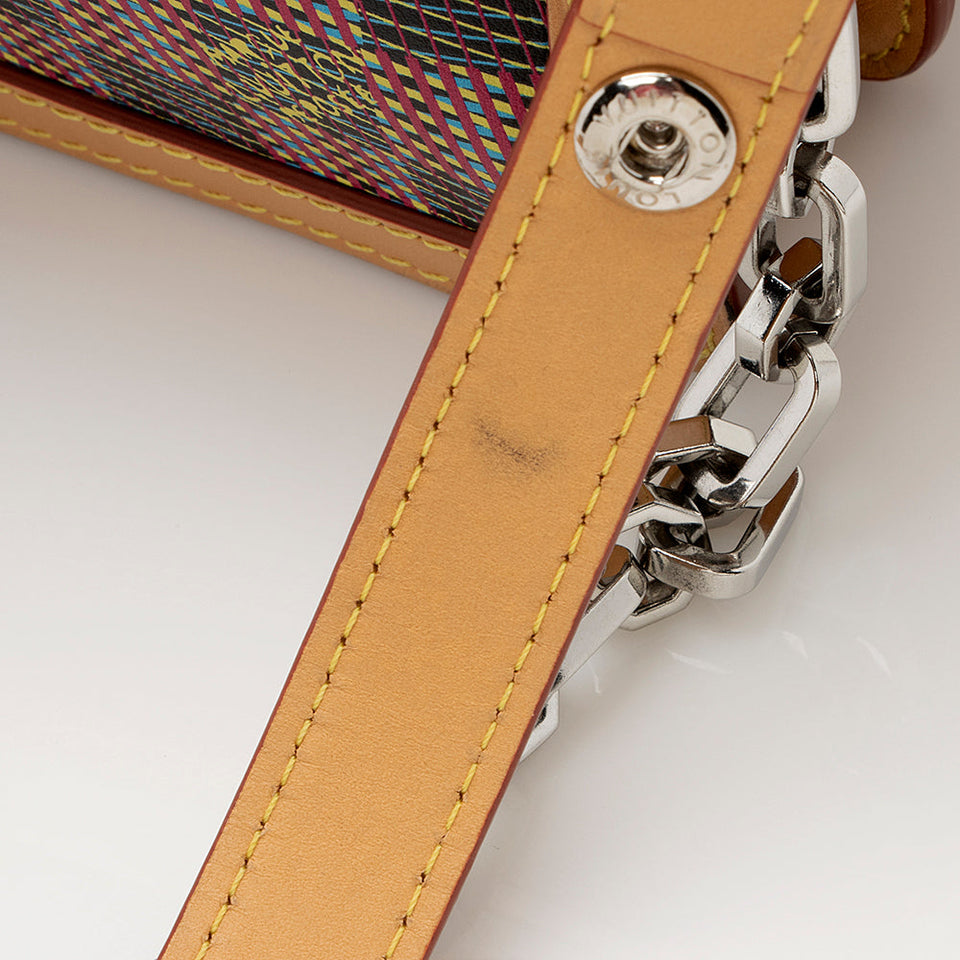 Louis Vuitton Monogram Leather Dauphine Pop MM Shoulder Bag (SHF-21954)