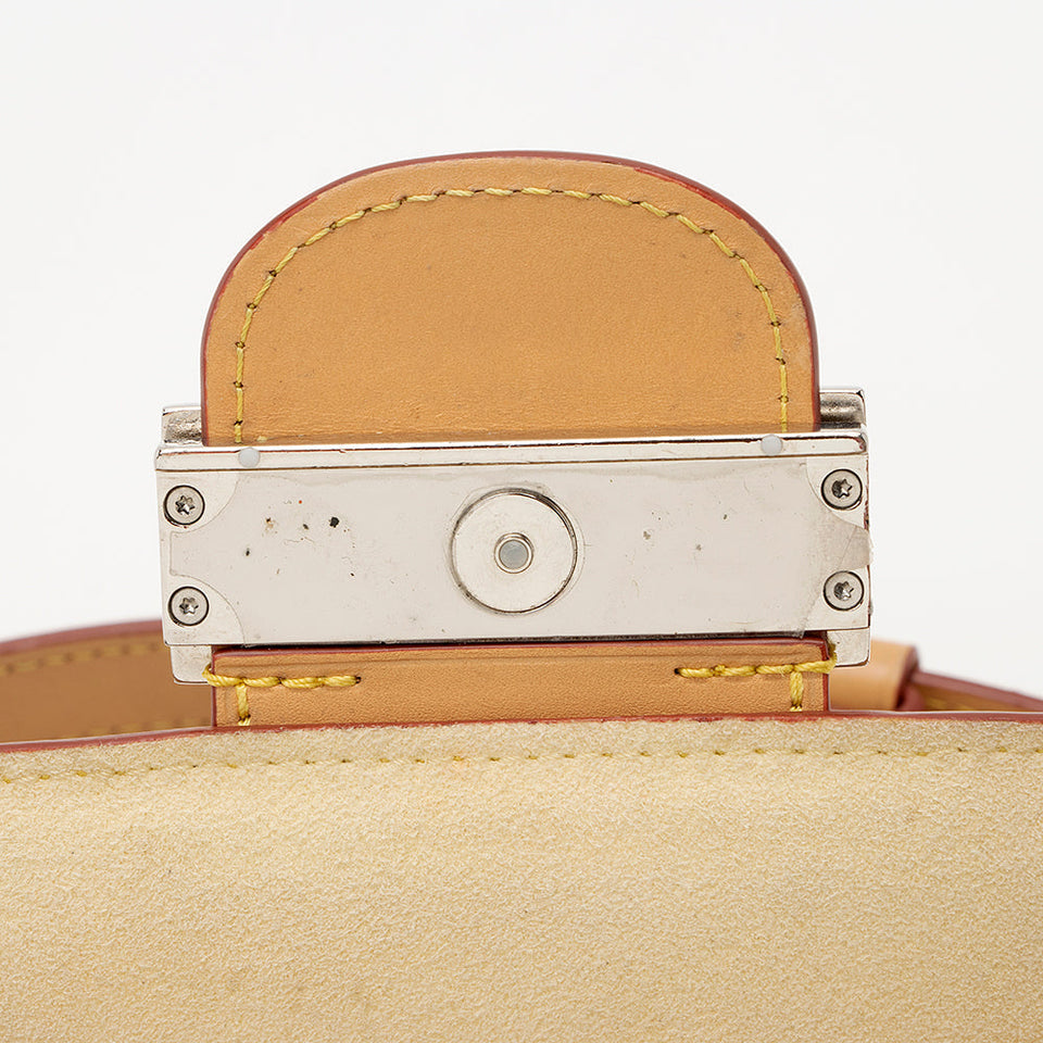 Louis Vuitton Monogram Leather Dauphine Pop MM Shoulder Bag (SHF-21954)