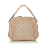 Louis Vuitton Monogram Mahina Babylone Chain BB (SHG-35074)