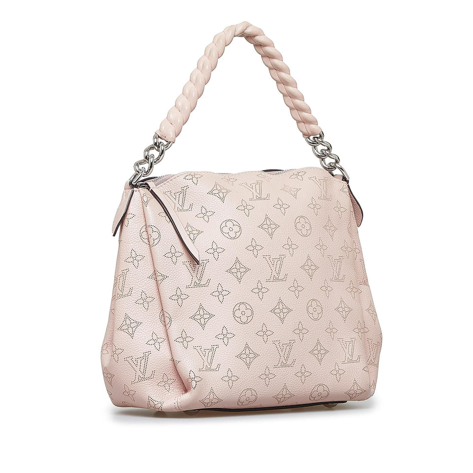 Louis Vuitton Monogram Mahina Babylone Chain BB (SHG-kgcBQV)