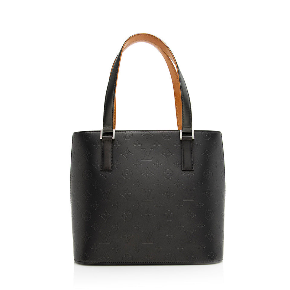 Louis Vuitton Monogram Mat Stockton Tote (SHF-21326)