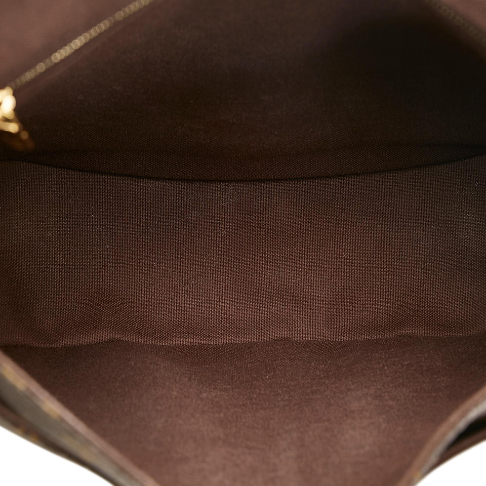 Louis Vuitton Monogram Menilmontant PM (SHG-paVEKO)