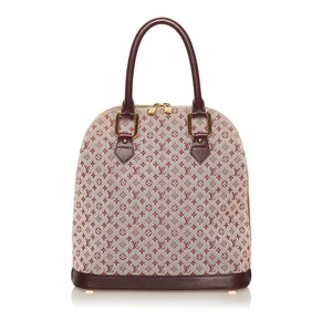 Louis Vuitton Monogram Mini Lin Alma Haut (SHG-34315)