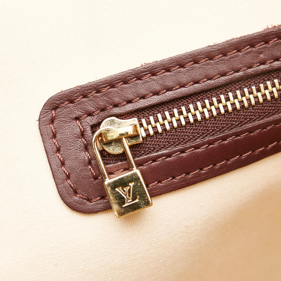 Louis Vuitton Monogram Mini Lin Alma Haut (SHG-34315)