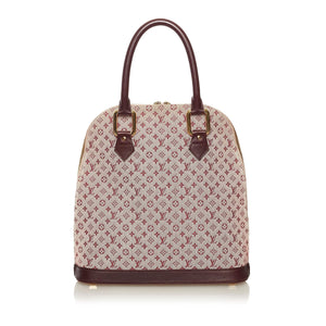 Louis Vuitton Monogram Mini Lin Alma Haut (SHG-34315)