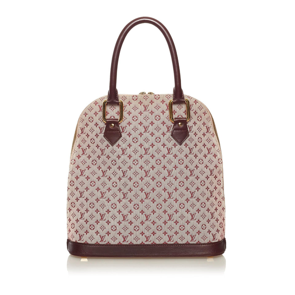 Louis Vuitton Monogram Mini Lin Alma Haut (SHG-34315)