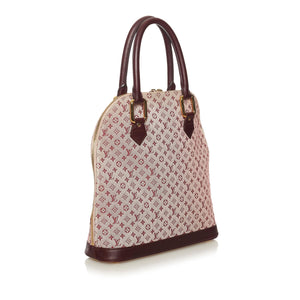 Louis Vuitton Monogram Mini Lin Alma Haut (SHG-34315)