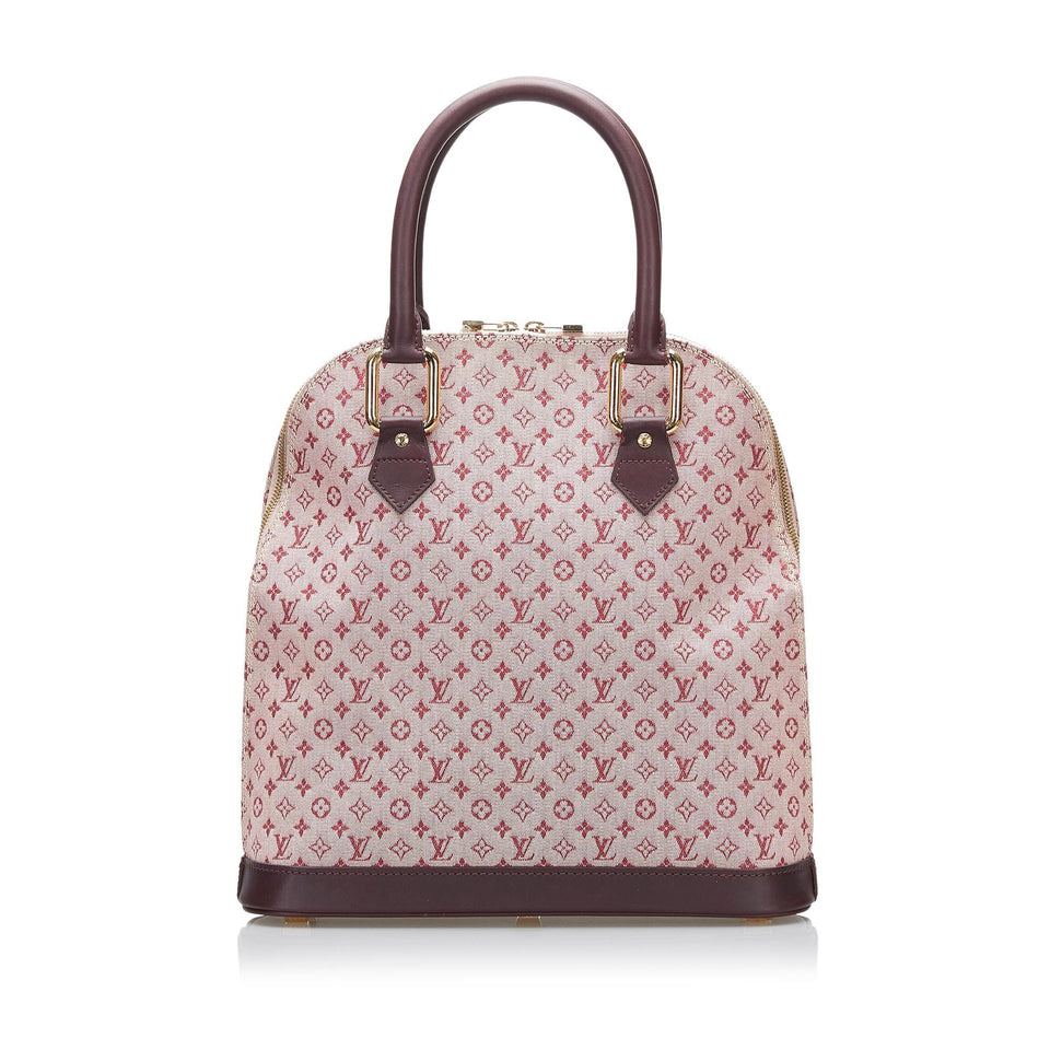 Louis Vuitton Monogram Mini Lin Alma Haut (SHG-37129)