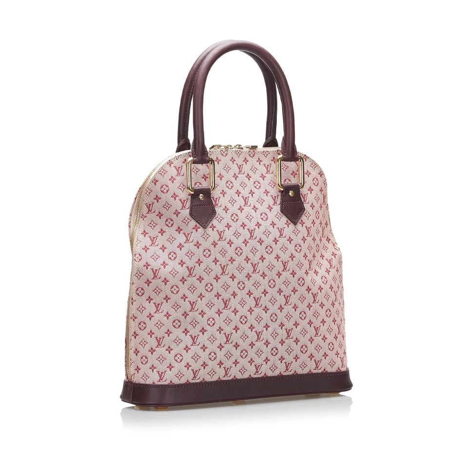 Louis Vuitton Monogram Mini Lin Alma Haut (SHG-37129)