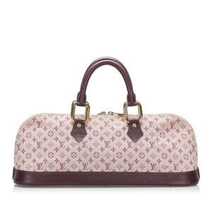 Louis Vuitton Monogram Mini Lin Alma Horizontal (SHG-37247)